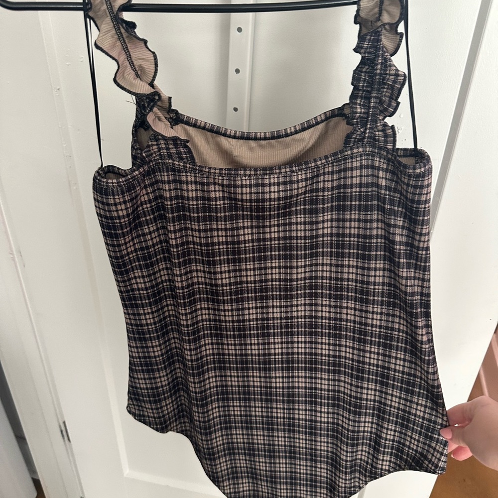 Raina Ruffle Straps Knit Bodysuit
XL | Black